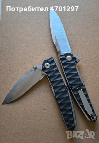 Сгъваем нож острие- D2, снимка 6 - Ножове - 53162493