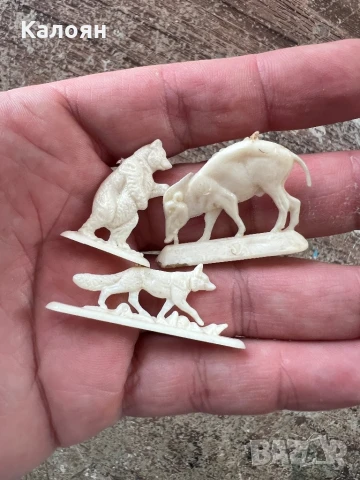 Лот от три бакелитени фигурки на животни , снимка 4 - Фигурки - 51078920