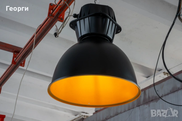 Дизайнерска индустриална лампа, снимка 6 - Лампи за таван - 53697759