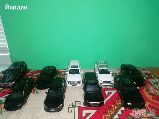 Метални колички с отварящи се врати,работещи фарове и звук от двигател, снимка 5 - Колекции - 51132382