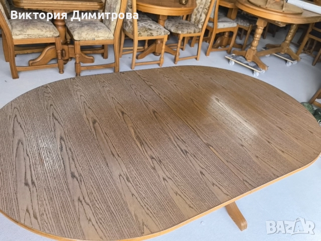 Разтегателна трапезна маса , снимка 8 - Маси - 51738306