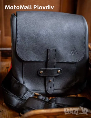 Мото Кожени чанти Богдан черен цвят/Vintage blue Limited, снимка 2 - Аксесоари и консумативи - 51613518