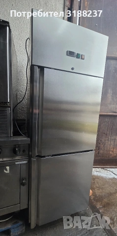 Нов двоен немски професионален хладилник с фризер, снимка 3 - Хладилни витрини и фризери - 53034579