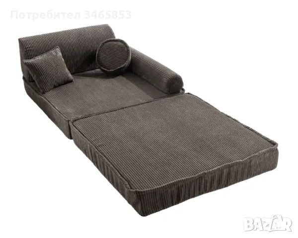 Диван за детска стая 160x80cм. - Диван за игра за деца, Montessori Детски диван с функция сън , снимка 8 - Мебели за детската стая - 49186203