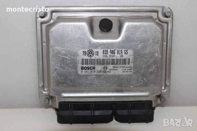 Моторен компютър ECU VW Passat B5.5 / 038 906 019 GS / 038906019GS / 0 281 010 940 / 0 281010940, снимка 1 - Части - 46343942