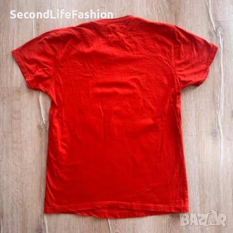 Тениска Gamo Lion King Parody „Кралят“ Elvis оранжева , размер M, снимка 6 - Тениски - 52875005