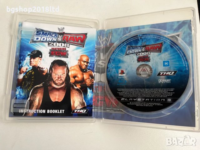 WWE Smack Down vs Raw 2008 за Playstation 3(PS3), снимка 3 - Игри за PlayStation - 49119517