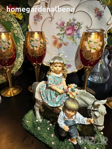 ✨ Колекционерска фигурка Leonardo Collection – “Country Ride” ✨ 👩‍🎨 По дизайн на Christine Haworth, снимка 10 - Колекции - 54288802
