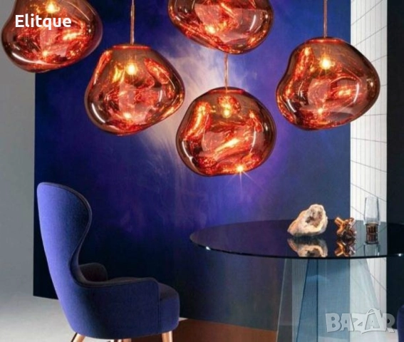 Полилей Gloss D20, E27,D28, Е27,сребро, мед ,злато, снимка 4 - Други - 52853739