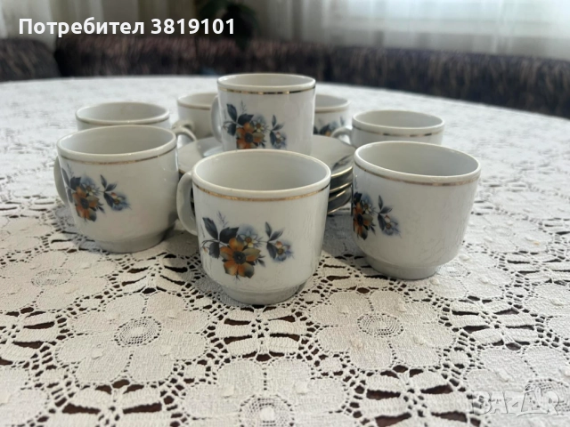 Сервиз кафе Китка, снимка 5 - Сервизи - 52509349