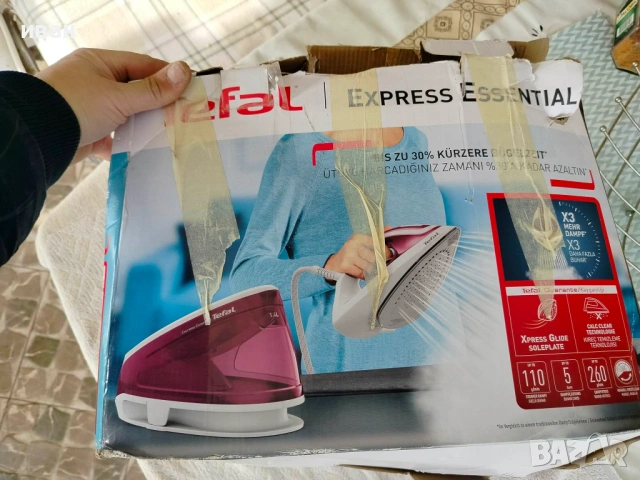 Център за гладене TEFAL Express Essential SV6, снимка 11 - Ютии - 53296961