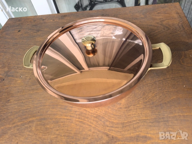 Луксозен меден съд Spring Culinox, снимка 6 - Съдове за готвене - 53371803
