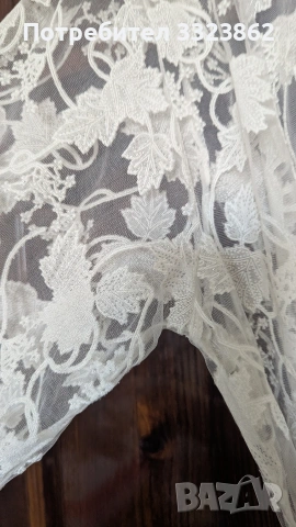 Дамски дантелен халат , снимка 12 - Рокли - 54176360