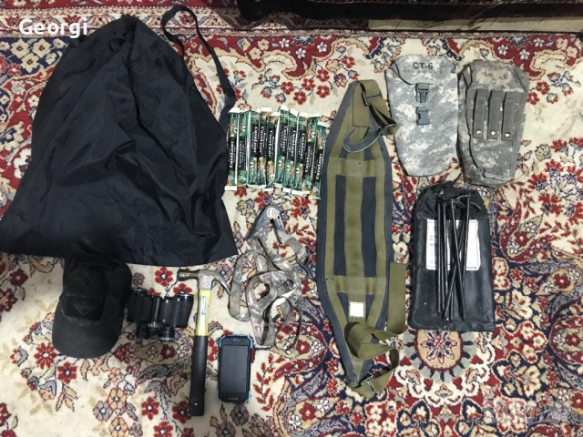 Тактически къмпинг комплект – аксесоари, chemlight, калъфи