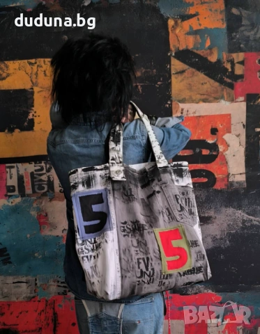 Дива дънкова дамска чанта, нов модел на duduna.bg!, снимка 3 - Чанти - 54195045