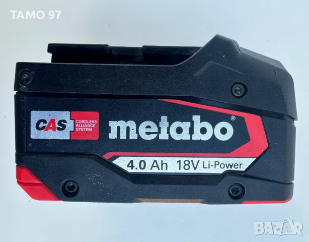 Metabo 18V 4.0Ah - Акумулаторна батерия неразличима от нова 2024г, снимка 4 - Други инструменти - 48723921