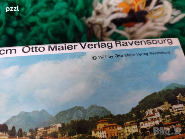 Пъзел "Menton” Ravensburger 1972г. 500 части, снимка 4 - Пъзели - 53966473