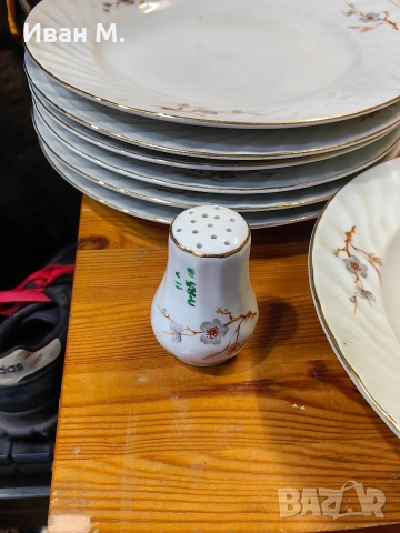 стар български порцеланов сервиз , снимка 7 - Антикварни и старинни предмети - 53509642
