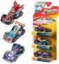 Нова Колекция коли T-Racers Mix ´N Race, 3 броя, за състезание деца играчки