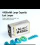 Chicnod 9V Батерия,4 броя- USB/Type-C 9V Литиева Батерия, 9V Презареждаема, снимка 3