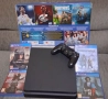 Продавам PS4 slim 500GB+акаунт с 81 игри 400лв., снимка 1