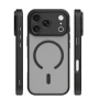 Кейс Mag Matt с отвори за камерите за iPhone 17 Pro Max (6.9) черен и Протектор , снимка 2