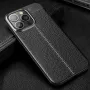 Apple iPhone 13 Pro Max Удароустойчив Litchi Skin Калъф и Протектор, снимка 1