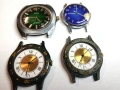лот руски часовници заря работещи 30е всичките, снимка 1