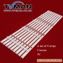 LED Backlight for HRS_SQY55D3_5X9_2W_MCPCB 12mm_V1, снимка 3