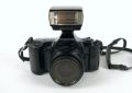 Фотоапарат Olympus OM101 Power Focus 35мм + Аксесоари, снимка 2