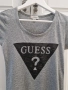 Дамска тениска Guess - размер S, сива с черни пайети, снимка 2