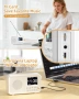 Преносимо DAB/FM радио Mesqool с Bluetooth, двойна аларма, жак за слушалки, 3000mAh, снимка 5