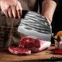 Професионален здрав кухненски масивен готварски инструмент за рязане на месо, снимка 10