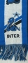 Ретро винтидж футболен шал на Интер Милано от 90те години FC Internazionale Milano Inter 125см, снимка 3