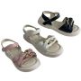 Детски летни сандали за момиче с катарама в предната част, снимка 1 - Детски сандали и чехли - 45325895