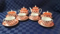 Порцеланов руски сервиз за чай -Дружковский фарфоровый завод -  16 части, снимка 1
