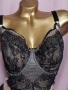 80 G Черно еластично боди , снимка 5
