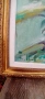 Стара картина,Фриц Фрьолих,масло на фазер, снимка 8