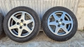 4 Алуминиеви джанти със зимни гуми 14цола , снимка 3