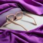 Модерни дамски слънчеви очила Super Golden Sun - луксозен дизайн YJZ111/YJZ112