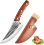 Fubinaty Chef's Knife 6-инчов кухненски нож Ръчно изработен кован нож за обезкостяване, снимка 1