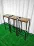 столове за хранене или бар от дърво и метал , снимка 4