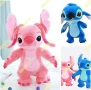 Голяма плюшена играчка Стич Син и Розов 75см, Голям плюшен Стич, снимка 1