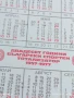 Старо календарче СПОРТ ТОТО ТЛАСКАНЕ НА ГЬОЛЕ за КОЛЕКЦИЯ ДЕКОРАЦИЯ 42098, снимка 5