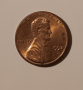 1 цент САЩ 1992 1 цент 1992 Американска монета Линкълн , снимка 2