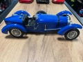 BBURAGO метална колекционерска количка BUGATTI TYPE 59 1934г. 1:18, снимка 2