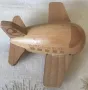 Колекционерска Фигурка Turkish Airlines Wooden Plane with Figure Doll, снимка 4