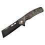 Сгъваем нож Dulotec K261-BL дръжка от G10 с карбоново покритие и D2 стомана, снимка 1 - Ножове - 45007808