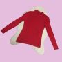 Червено поло PEPCO LADIES, 12 лв., S, M, XL , снимка 1 - Блузи с дълъг ръкав и пуловери - 45457374