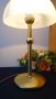 Настолна лампа тип 110011 от месинг и издухано стъкло Hufnagel Leuchten, Германия, снимка 4